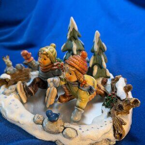 Hummel Skating Lesson and Icy Adventure Scape